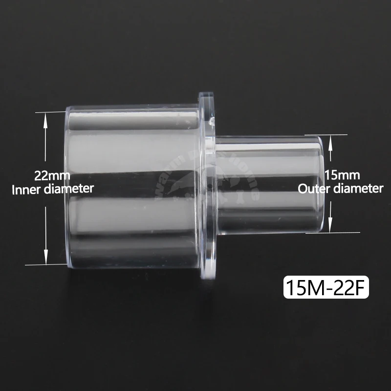 50pcs/100pcs Anesthesia Hose Connector Breathing Circuit Corrugated Tube L-Shaped Y-Shaped Connector Straight Connection Adapter