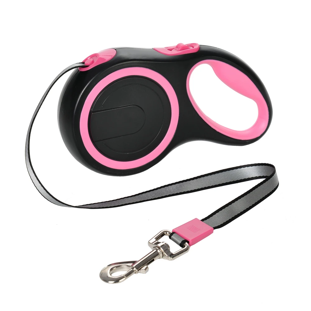 Long Strong Pet Leash For Large Dogs Durable Nylon Retractable Big Dog Walking Leash Leads Automatic Extending Dog Leash Rope