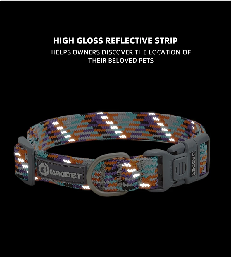 Pet Supplies Dog Collar For Puppy Medium Large Dogs Cute Cat Durable Life Dog Leash Collar German Shepherd Walking Training New