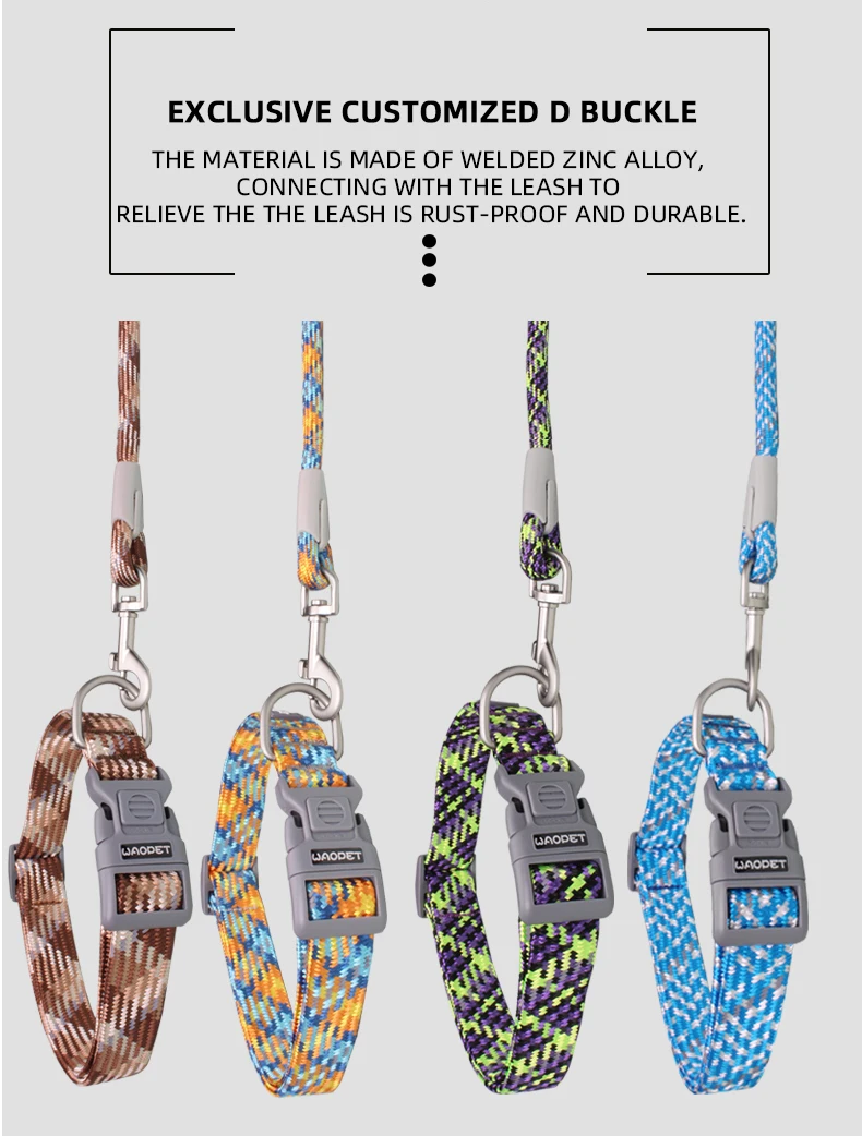 Pet Supplies Dog Collar For Puppy Medium Large Dogs Cute Cat Durable Life Dog Leash Collar German Shepherd Walking Training New