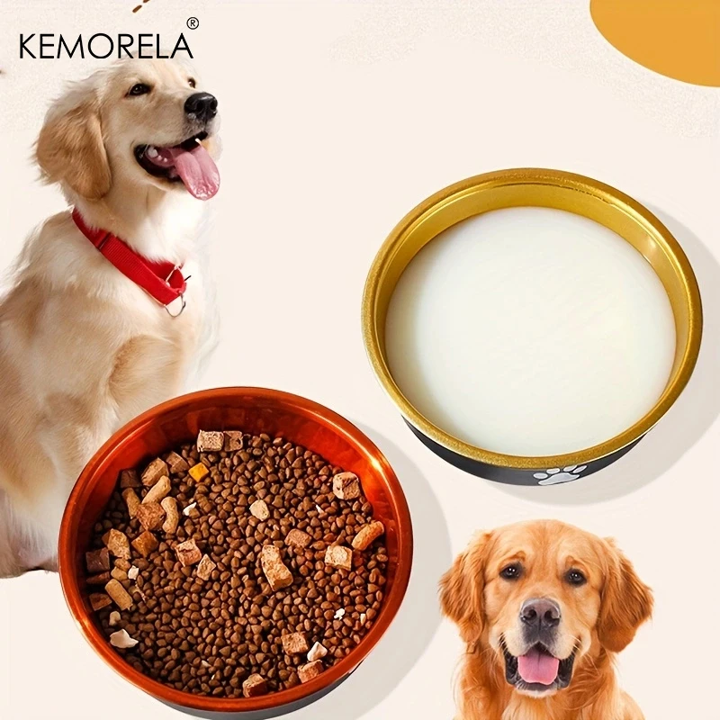 Anti-Slip Dog Bowls Small Medium And Large Dog Feeding Bowls And Water Fountains Stainless Steel Pet Feeders Pet Dog Accessories