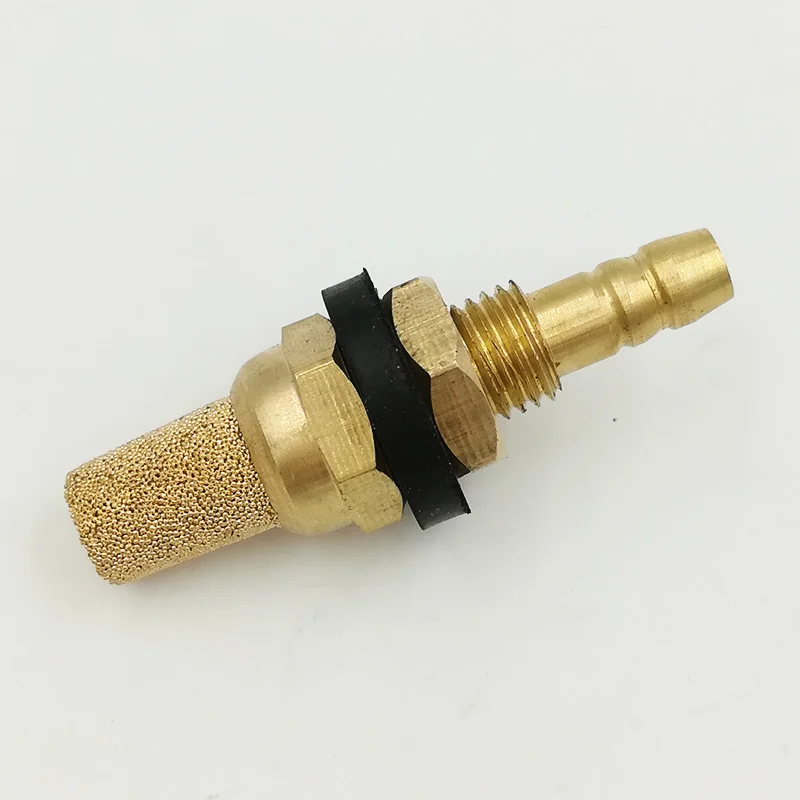 1Pcs 4MM Fish Tank Mini Air Tube Air Pump Aquarium Copper Air Bubble Stone Aquariums Accessories