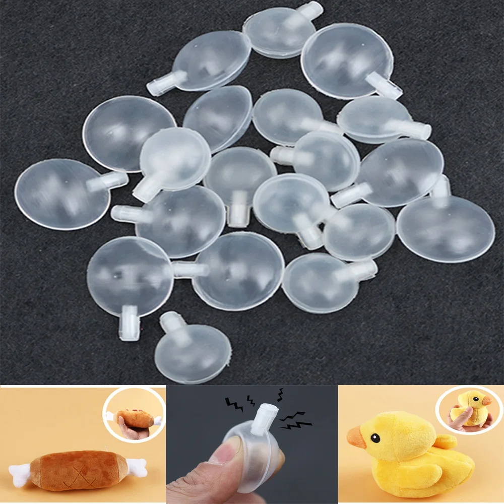 10/50Pcs Squeakers Repair Fix Pet Baby Dog Toys Noise Maker Insert Replacement 27/35mm Plastic