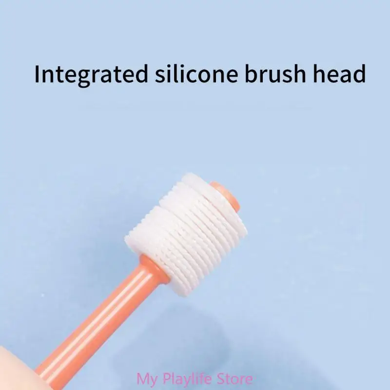 Small Pet Toothbrush for Dogs Cat Teeth Cleaning Kits Soft Silicone Bristle Dog Toothbrush Dental Care Puppy Tooth Brush