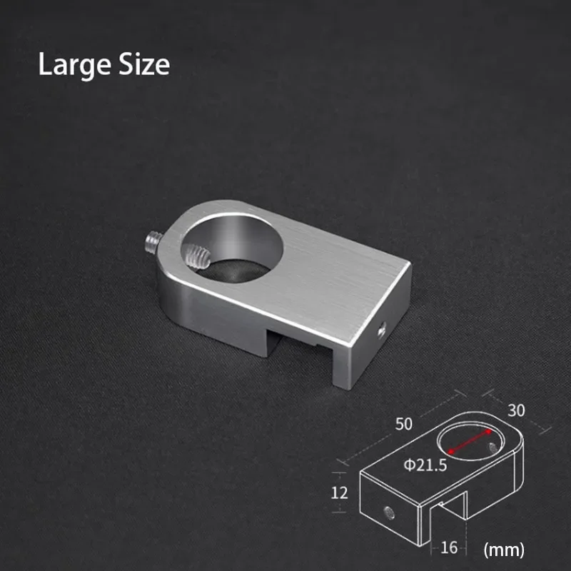 Aluminum Alloy Aquarium Water Tube Holder Water Pipe Hose Mount Bracket for 20mm Pipe Water Tube Fixed Clip Fish Tank Hose Clamp