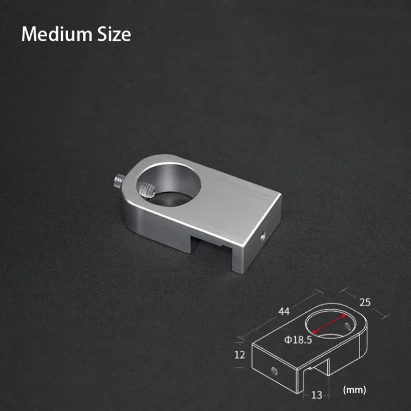 Aluminum Alloy Aquarium Water Tube Holder Water Pipe Hose Mount Bracket for 20mm Pipe Water Tube Fixed Clip Fish Tank Hose Clamp