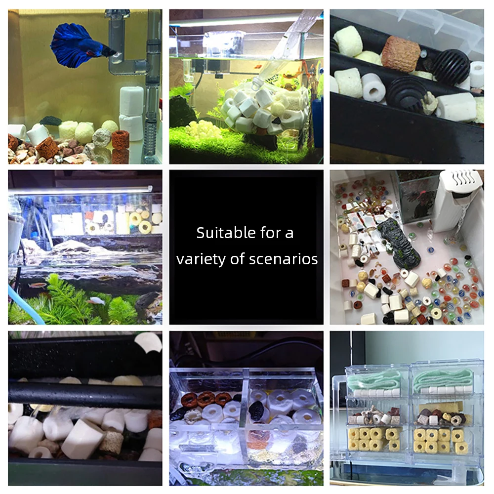 20/50/100 PCS Aquarium Filter Media Ball Aquarium Bio Ball for Aquarium Filter