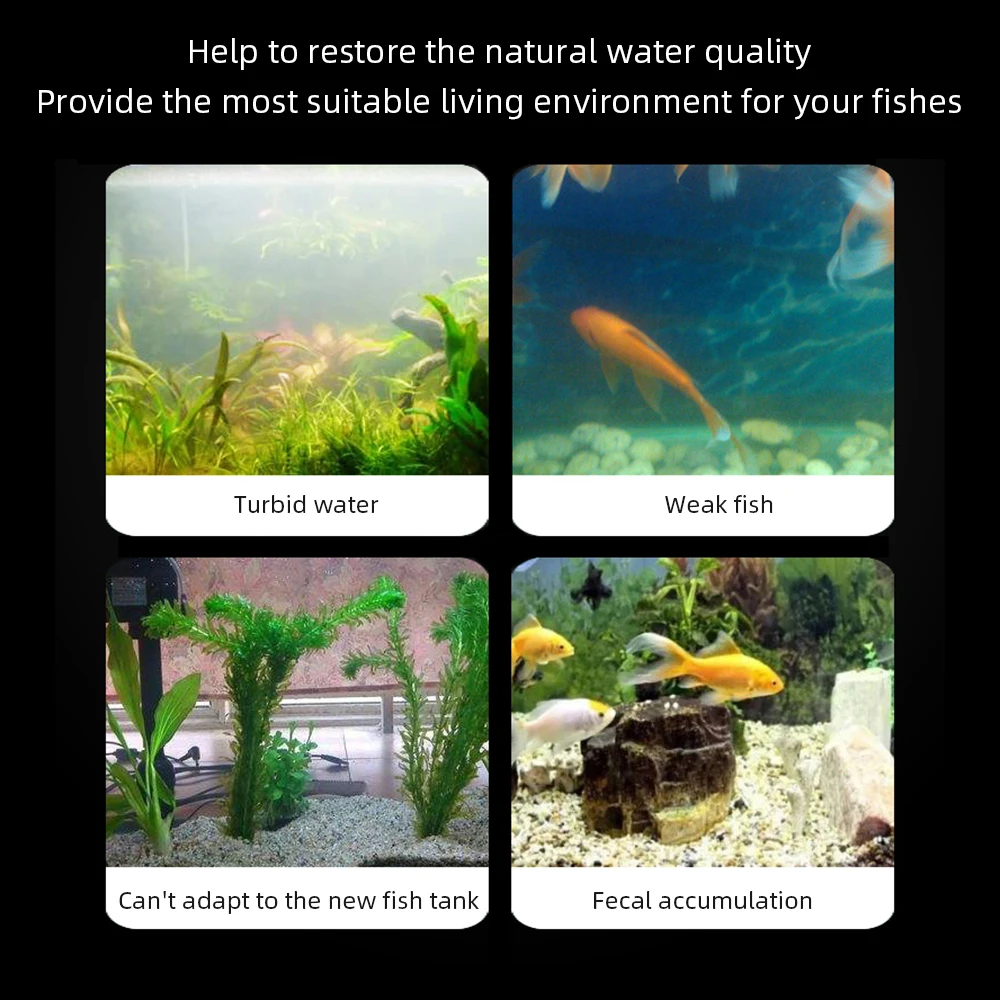 20/50/100 PCS Aquarium Filter Media Ball Aquarium Bio Ball for Aquarium Filter