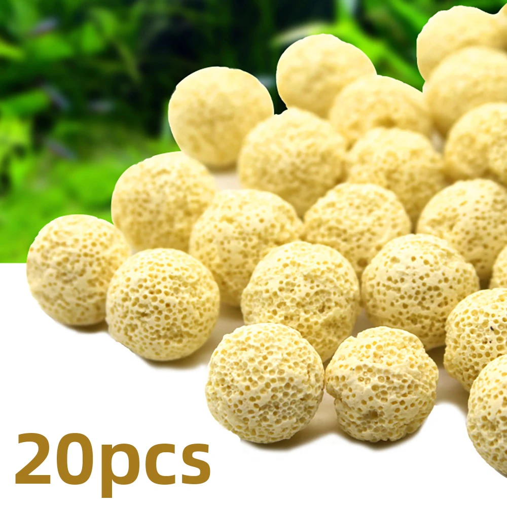 20/50/100 PCS Aquarium Filter Media Ball Aquarium Bio Ball for Aquarium Filter