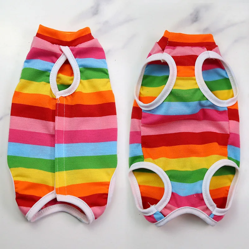 Cat Professional Recovery Suit for Abdominal Wounds or Skin Diseases Spay Suit for Female Cat Neuter Suit for Male Cats