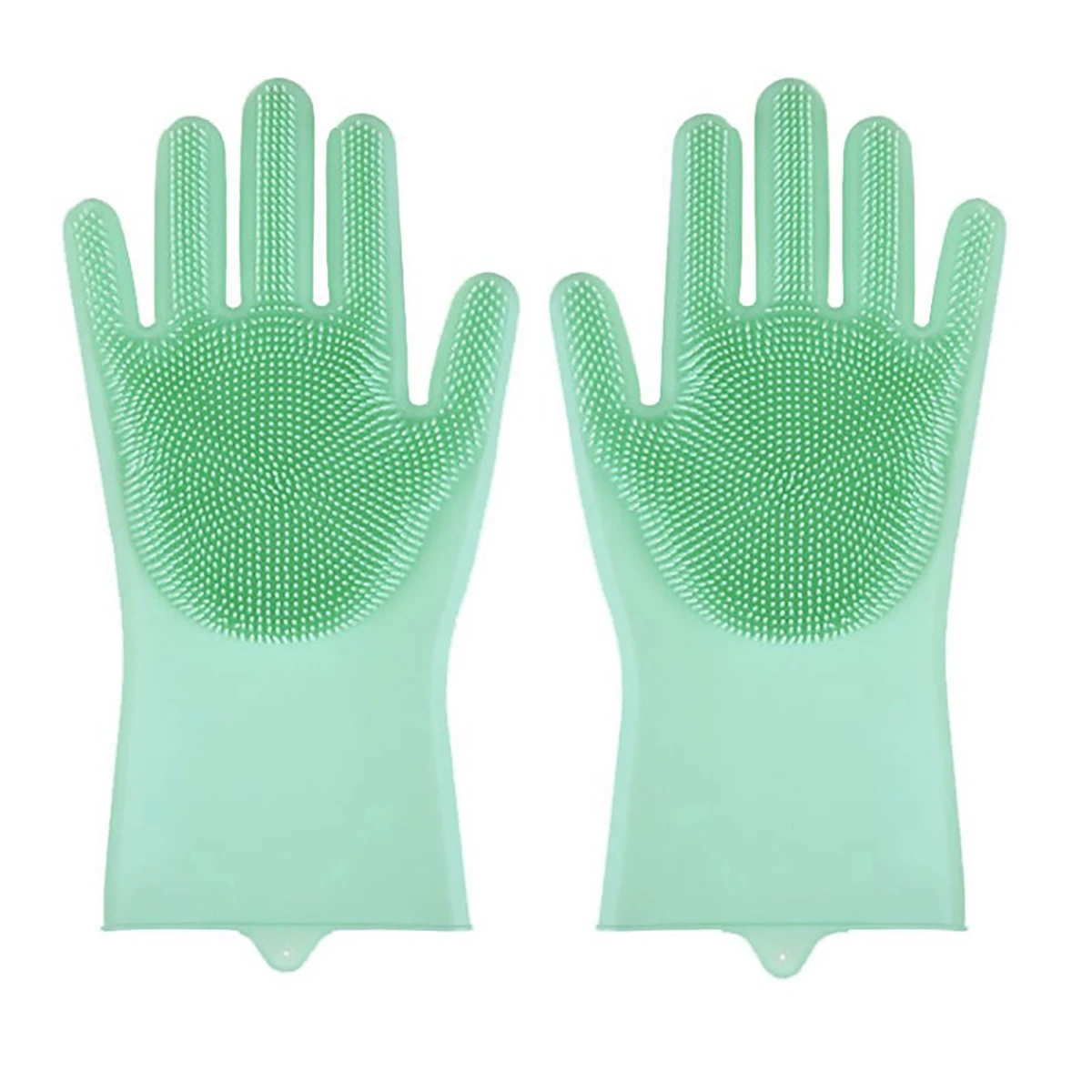 Pet Grooming Cleaning Gloves Dog Cat Bathing Shampoo Glove Scrubber Magic Dishwashing Cleanner Sponge Silicon Hair Removal Glove