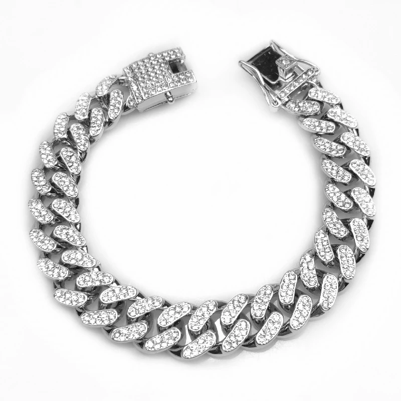 Luxury Cuban Link Cat Necklace Gold Chain Collar for Cats, Kitten Puppy Luxury Rhinestone Jewelry Wedding Prom Accessories