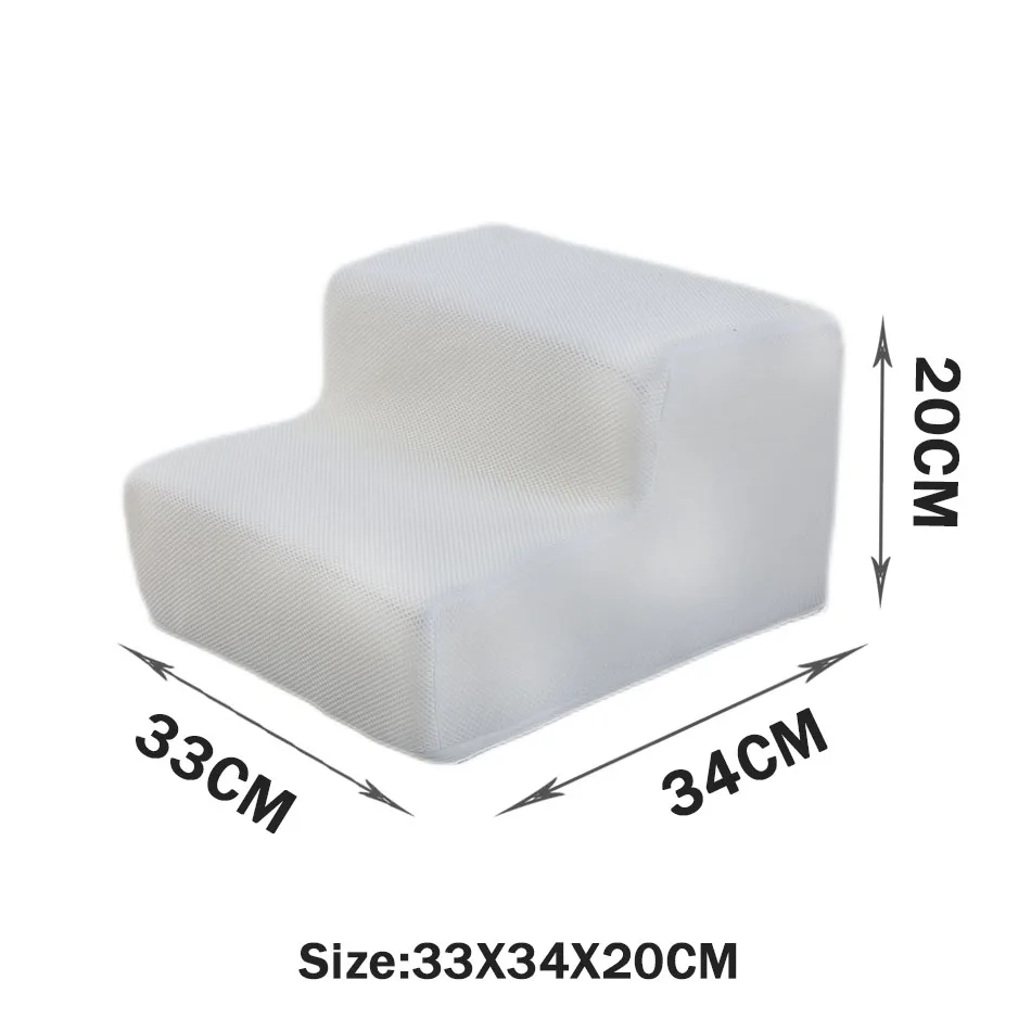Pet Stairs Toys Cat Dog Ladder 2 3 4 Step Stairs for Dogs Puppy Ramp Detachable Sponge Pet Ladder Accessories