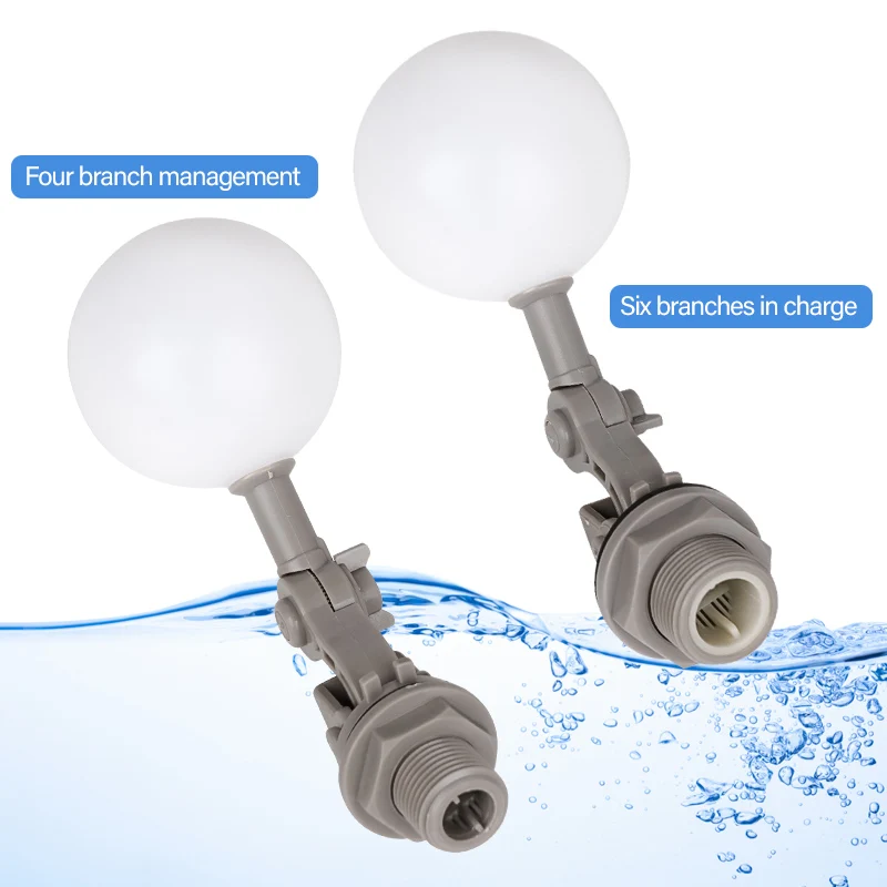 1Pcs 1/2" 3/4" Farm Floating Ball Valve Shut Off Automatic Drinker Bowl Water Tank Fish Tank Water Level Control Water Tower