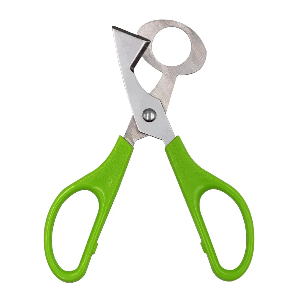10PCS Stainless Steel Quail Egg Cutter Scissors Pigeon Bird Quail Egg Cutter Opener Cracker Kitchen Clipper Tool