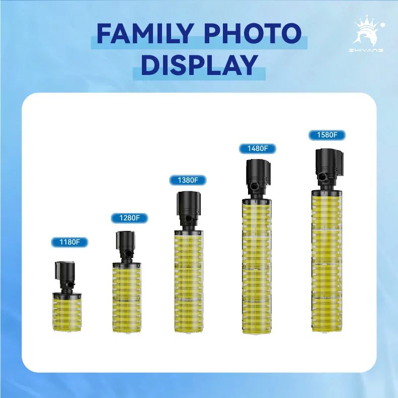110V 220V new reinforced aquarium built-in sponge filter three-in-one circulating silent water pump oxygenation filter pump