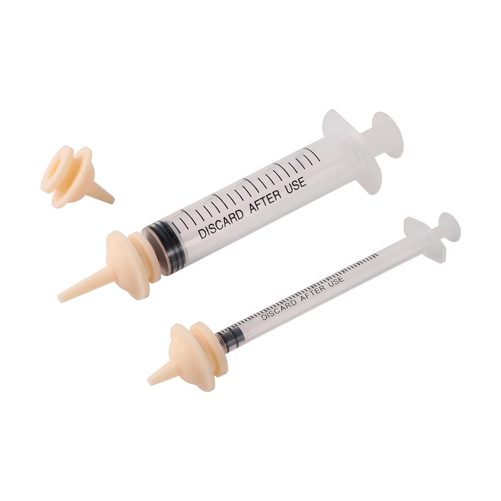 1 Set Pet Kitten Feeding Pacifier Silicone Puppy Pacifier Syringe For Kittens, Puppies, Rabbits Newborn Pet Feeding Accessories