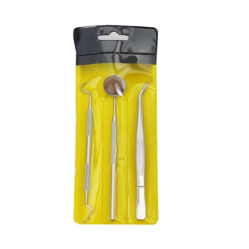 Stainless Steel Pet Tooth Cleaning Tool, Used To Remove Stains and Tartar. Dental Endoscopic Care Set for Dogs and Cats