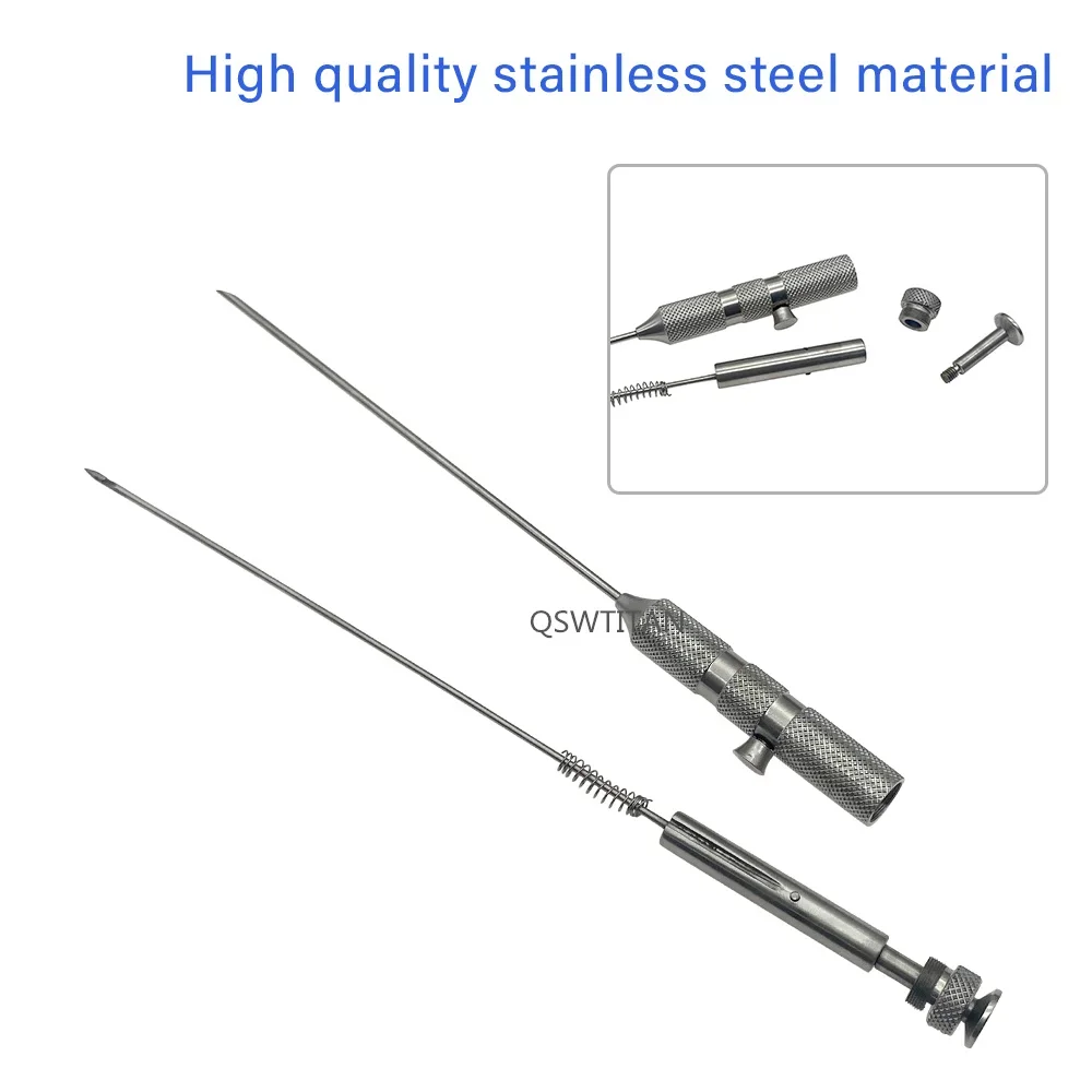 Stainless Steel Laparoscopic Forceps Closure and Hernia Suture Retriever Suture Needle Instruments Reuseable