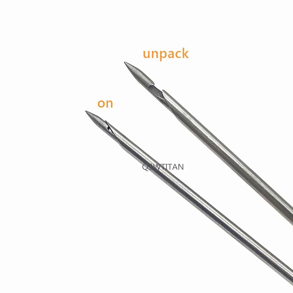 Stainless Steel Laparoscopic Forceps Closure and Hernia Suture Retriever Suture Needle Instruments Reuseable