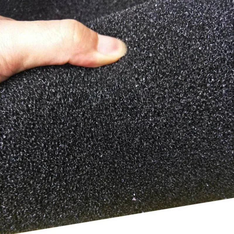 Black, blue, yellow 50cmx50cmx2cm Filtration Foam Aquarium Fish Tank Biochemical Filter Sponge Pad Skimmer Sponge Supply Tank