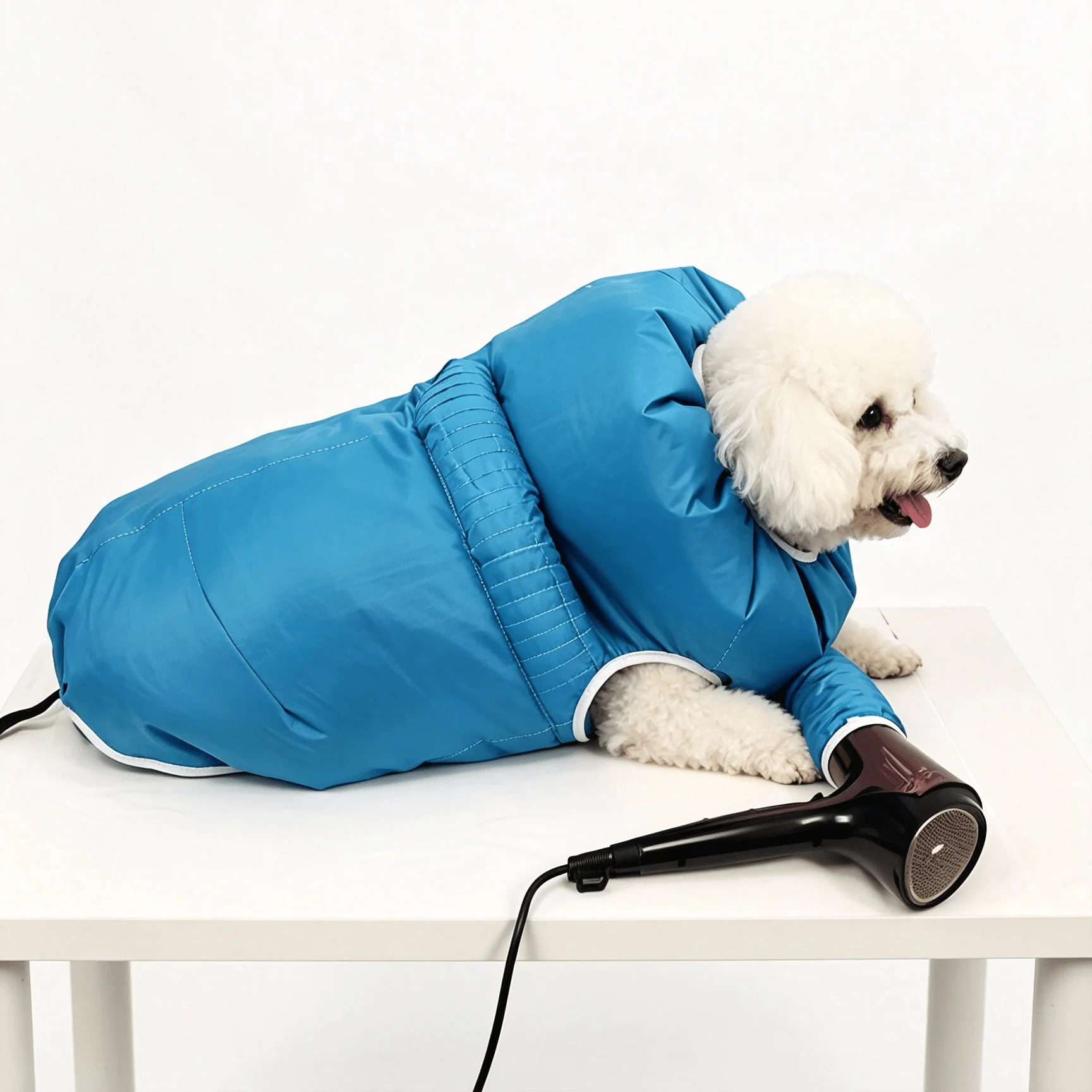 Portable Pet Drying Bag Folding Dog Hair Dryer Box Blow Bag Pet Grooming Dry Bag Dog Blowing Cat Bathing Pet Hair Drying Clothes