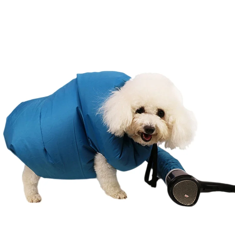 Portable Pet Drying Bag Folding Dog Hair Dryer Box Blow Bag Pet Grooming Dry Bag Dog Blowing Cat Bathing Pet Hair Drying Clothes
