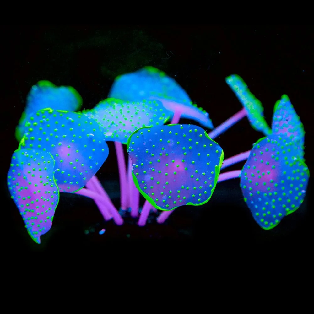 Sucker Coral Aquarium Artificial Coral Silicone Plant With Sucker Ornament Water Landscape Decor Fish Tank Aquarium Accessories