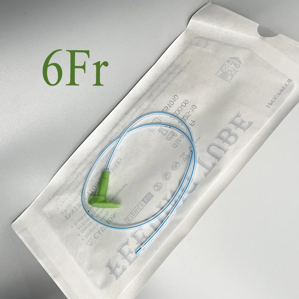 20PCS Pet Dog Cat Nasogastric Feeding Naso-Esophageal Tube Placement NE Single Use Place Round Closed Tip Nutritional Support