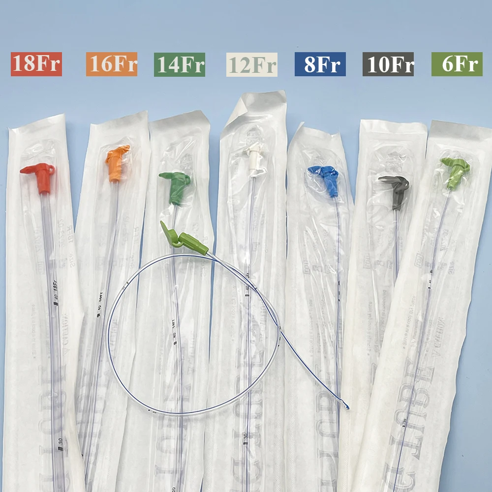 20PCS Pet Dog Cat Nasogastric Feeding Naso-Esophageal Tube Placement NE Single Use Place Round Closed Tip Nutritional Support