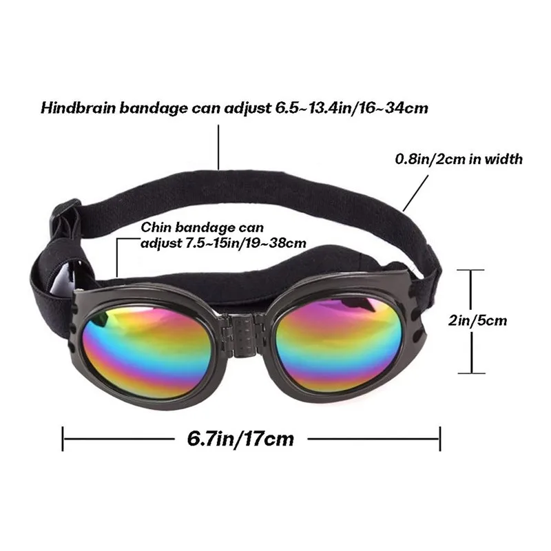 6 Colors Cute Pet Dog Sunglass Sun Glasses Pet Cat Goggles Eye Wear Puppy Eye Protection Pet Grooming Accessories Pet Decoration