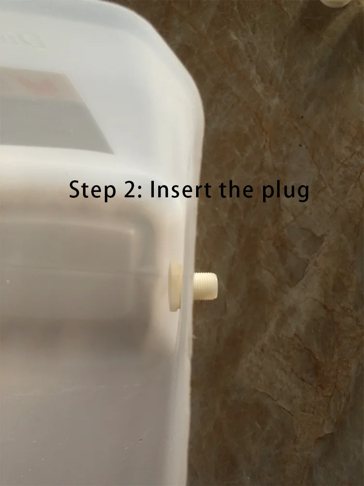 2Pcs Water Tank Hose Outlet Inlet Plastic Connector Poultry Pet Farming Chicken Rabbit Drinker Barbed Pagoda Joint Coupling