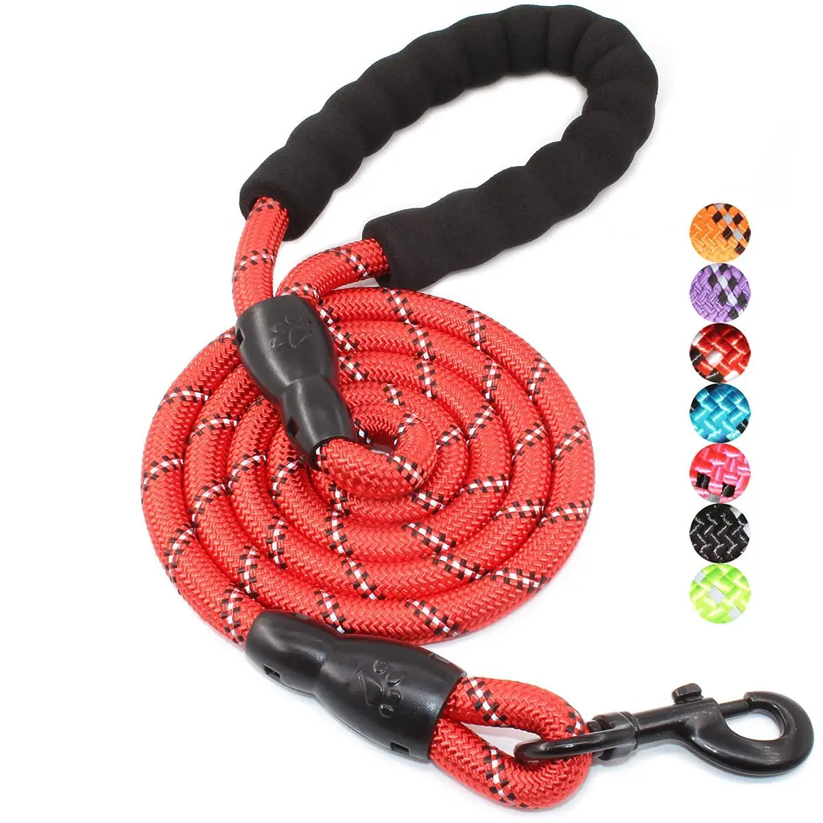 120/150/200/300CM Reflective Dog Leash Soft Handle Dog Leash Reinforced Leash for Small Medium Large Dogs Big Dog Supplies