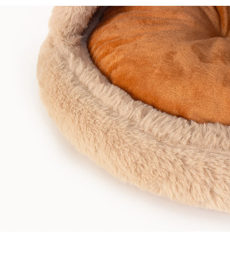 Dog Kennel Warm Winter Dog House Mat Detachable Washable Dogs Bed Nest Deep Sleep Tent for Medium Large Dogs House Supplies