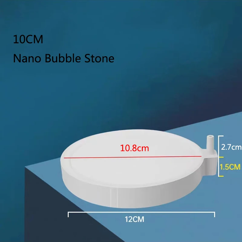 35/50/80/100mm Fish Tank Aquarium Nano Air Stone Oxygen Aerator Air Bubble Pond Pump Hydroponic Oxygen Supply Accessories