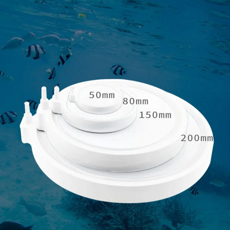 35/50/80/100mm Fish Tank Aquarium Nano Air Stone Oxygen Aerator Air Bubble Pond Pump Hydroponic Oxygen Supply Accessories