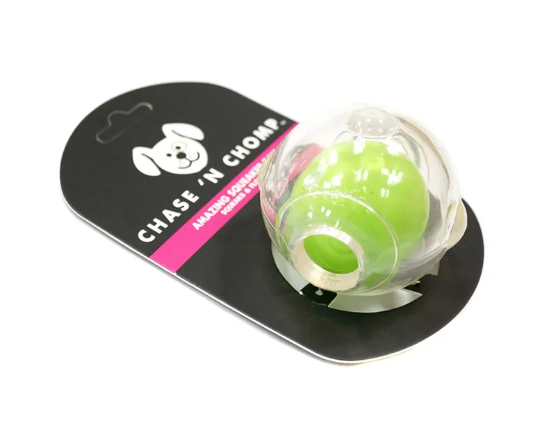 CAITEC Dog Toy Amazing Squeaker Ball Durable Floatable Springy Bite Resistant Best for Tossing Chasing Foraging Medium Large Dog