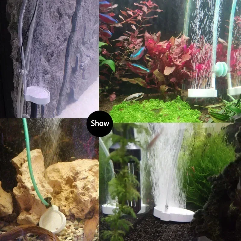 35/50/80/100mm Fish Tank Aquarium Nano Air Stone Oxygen Aerator Air Bubble Pond Pump Hydroponic Oxygen Supply Accessories