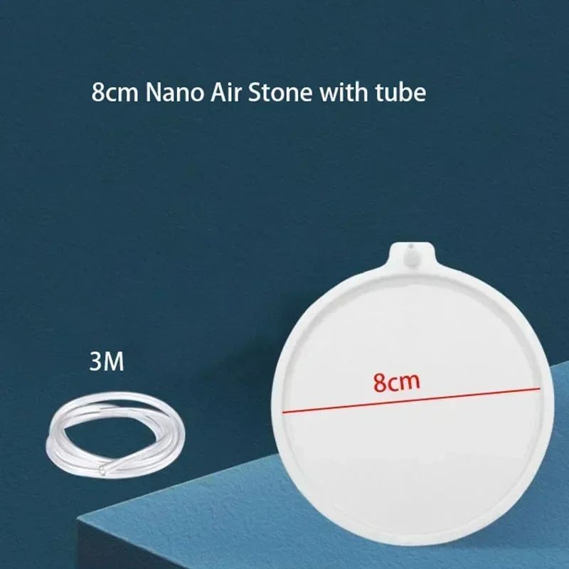 35/50/80/100mm Fish Tank Aquarium Nano Air Stone Oxygen Aerator Air Bubble Pond Pump Hydroponic Oxygen Supply Accessories