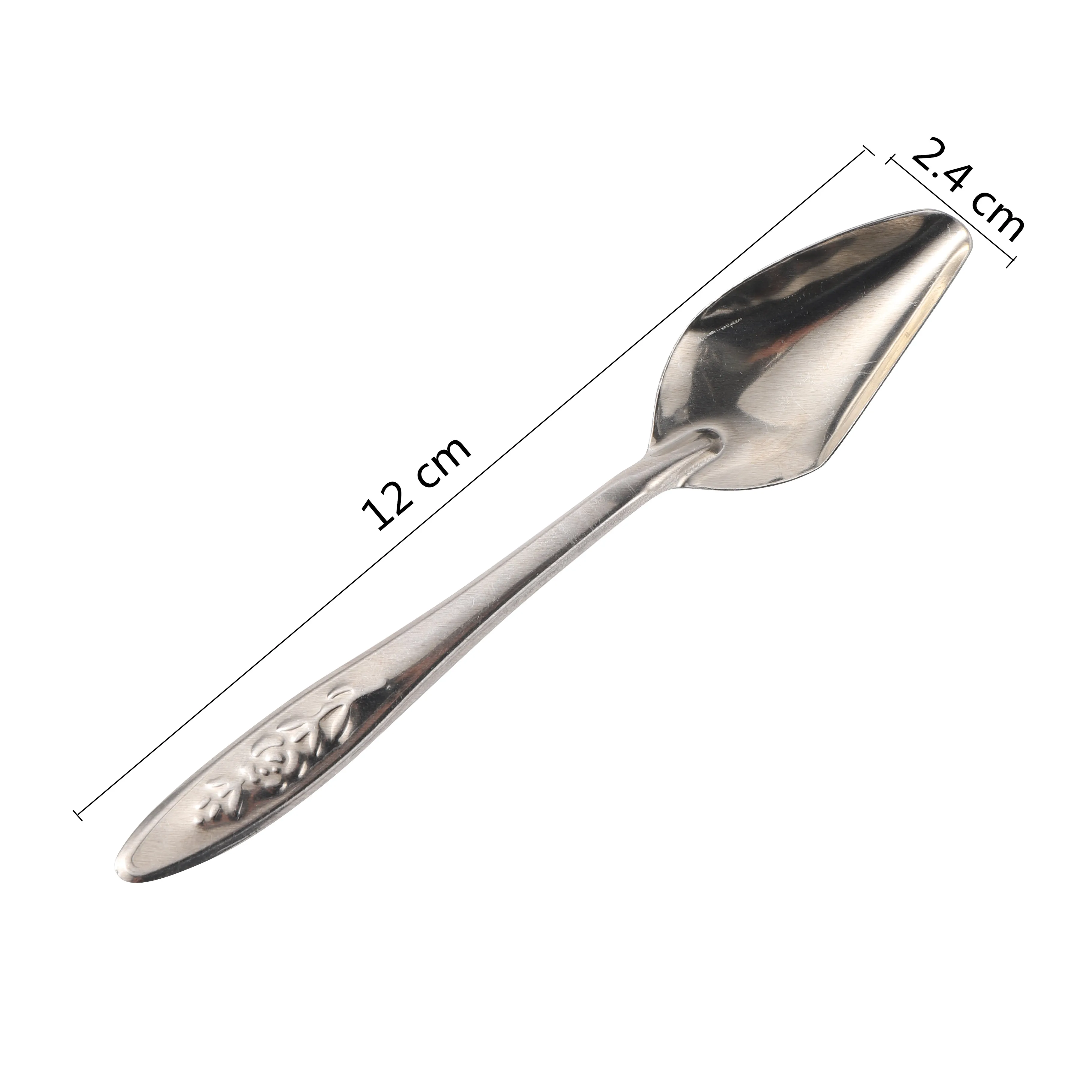5pcs Portable baby bird feeding water spoon bird parrot feeding spoon stainless steel water milk powder feeder spoon bird food