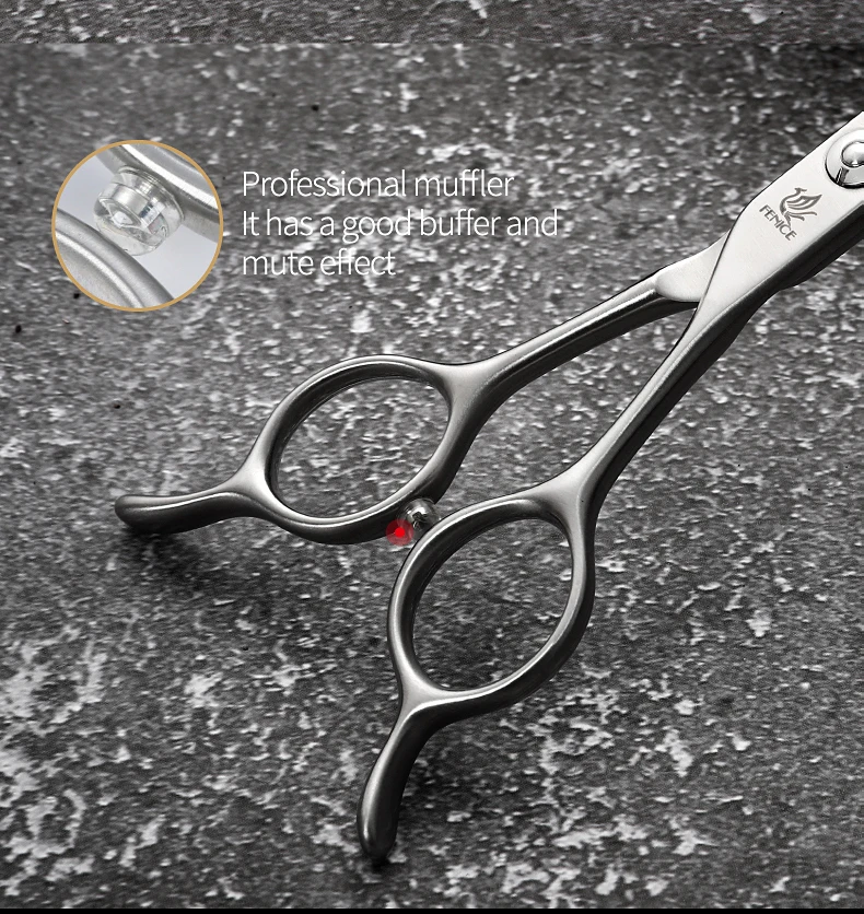 Fenice Big Super Curved Scissors 45° 6/6.5/7/7.5inch Pet Dog Grooming Scissors Pets Hair Curved Shears ножницы Tijeras Tesoura