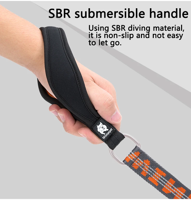 TRUELOVE Pet Leash Carabiner Traction Rope 3M Reflective Pull-resistant Nylon Webbing Big and Ferocious Dog Dedicated out YL1832