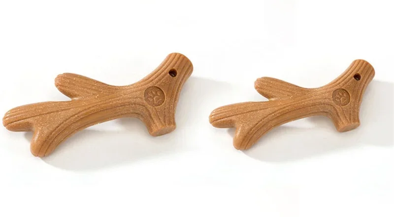 Wooden Deer Antlers Chew for Dogs Chew Toys for Aggressive Chewers Large Breed Chew Stick Indestructible Tough Durable Dog Toys