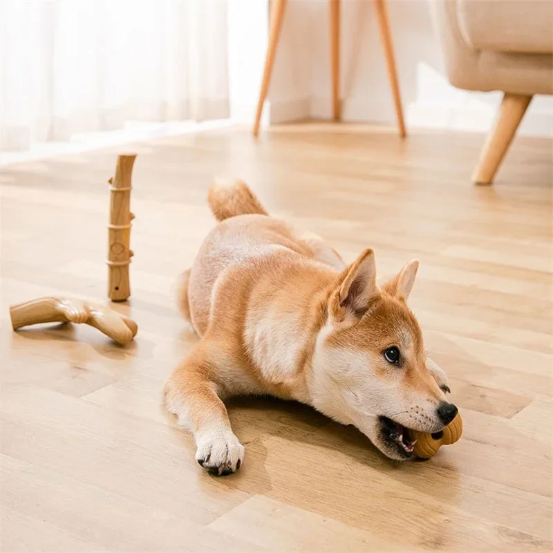 Wooden Deer Antlers Chew for Dogs Chew Toys for Aggressive Chewers Large Breed Chew Stick Indestructible Tough Durable Dog Toys