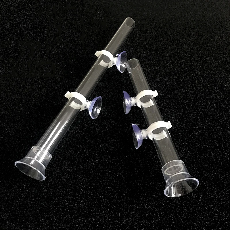 Acrylic Aquarium Feeder Tube Dish Transparent Fish Tank Shrimp Snail Shrimp Food Feeder Bowl Aquarium Feeding Accessories