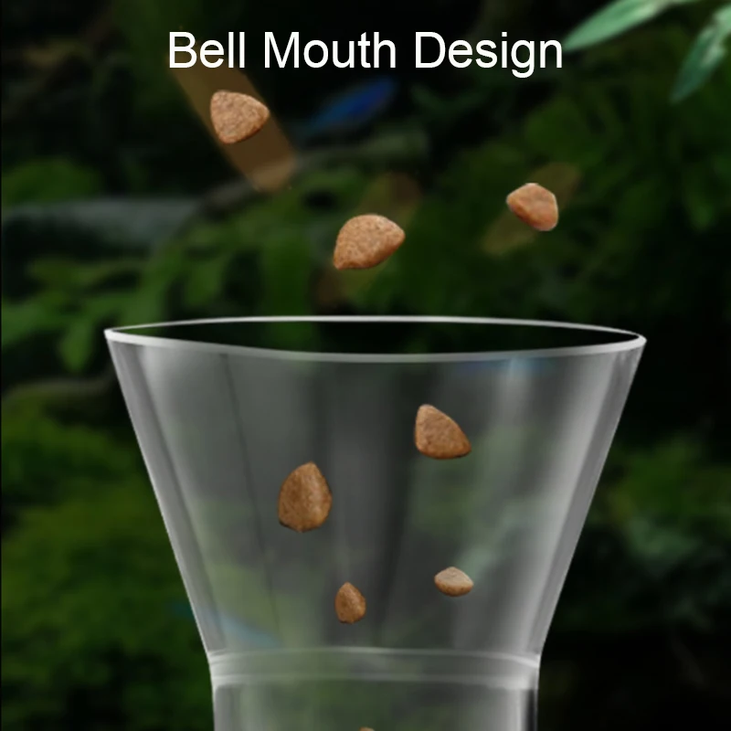 Acrylic Aquarium Feeder Tube Dish Transparent Fish Tank Shrimp Snail Shrimp Food Feeder Bowl Aquarium Feeding Accessories