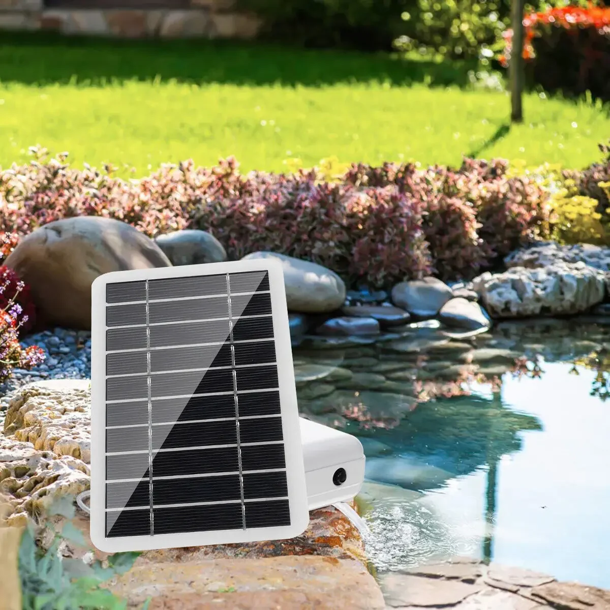5V 20W Solar Power Oxygenator Water Oxygen Pump Pond Aerator Aquarium Air Pump Solar Panel + Oxygen Pump Set For Fish Tank
