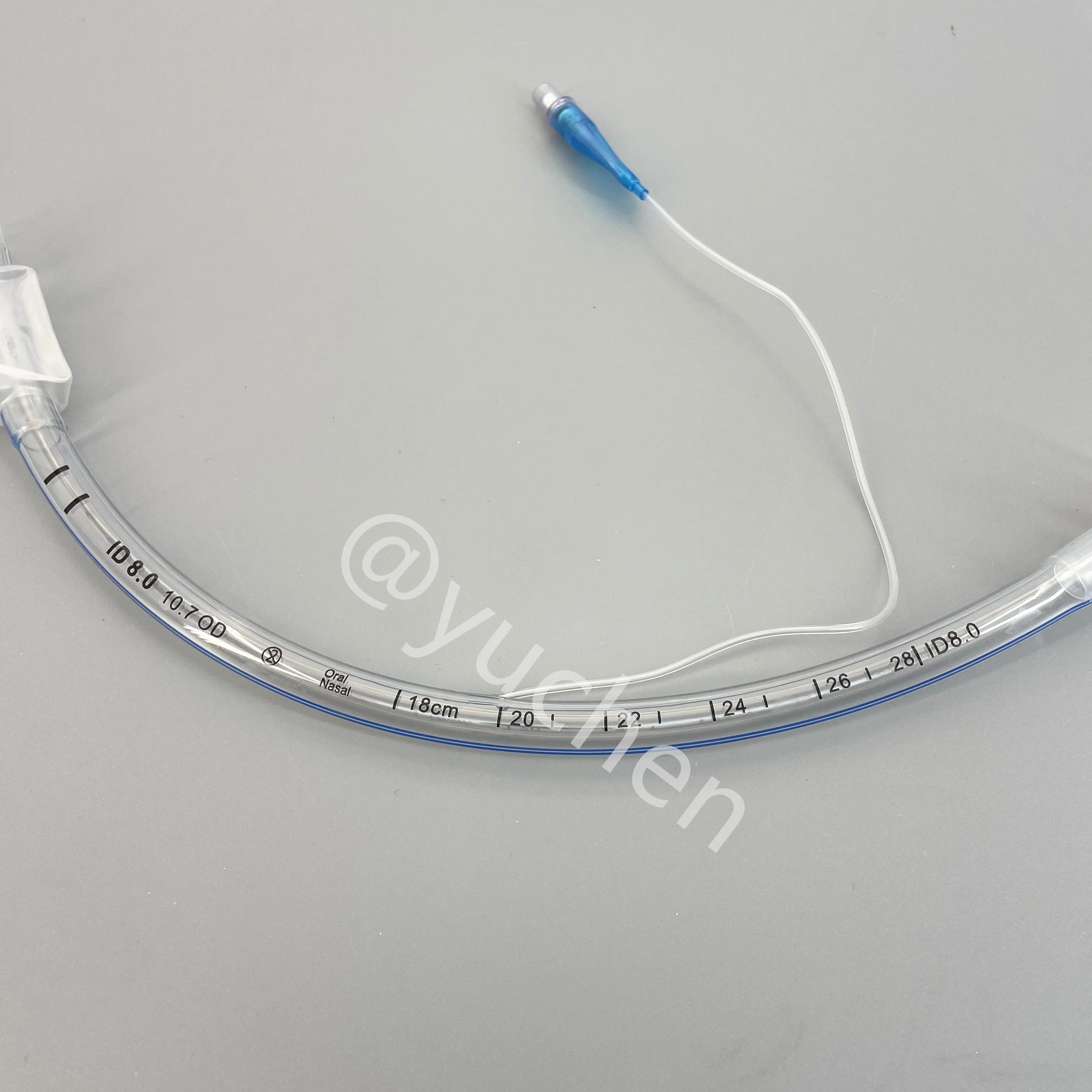Endotracheal Tube with Cuff Disposable Sterilized Tracheal Tube for Veterinary Medical Consumables ID 2.0-10mm