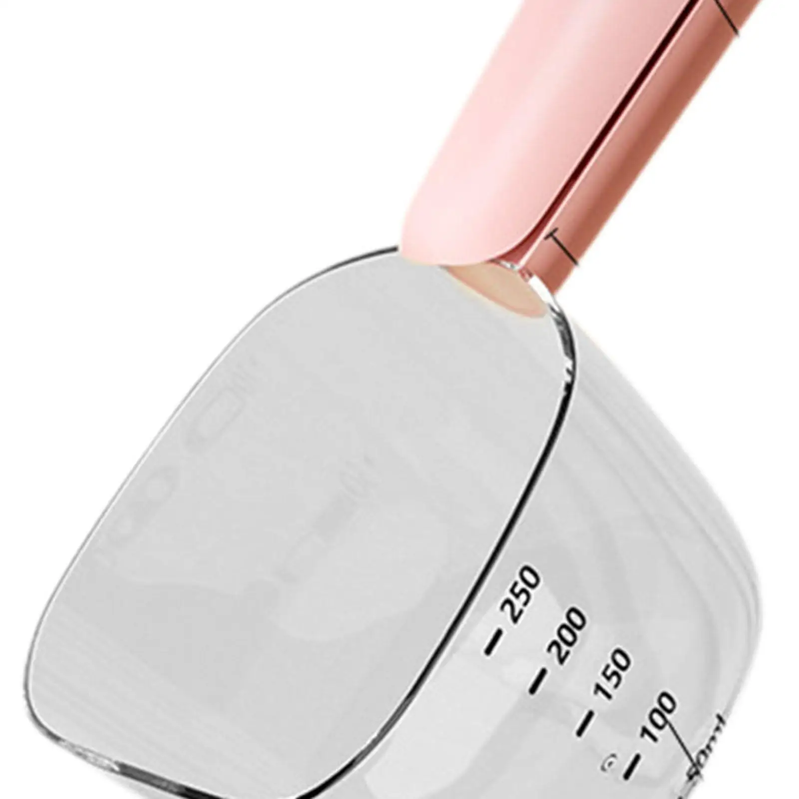 Pet Treat Scoop Tools Accessories Multi Use Cat Measuring Cup Dog Spoon with Bag Clip for Indoor Camping Outdoor Shop Travel