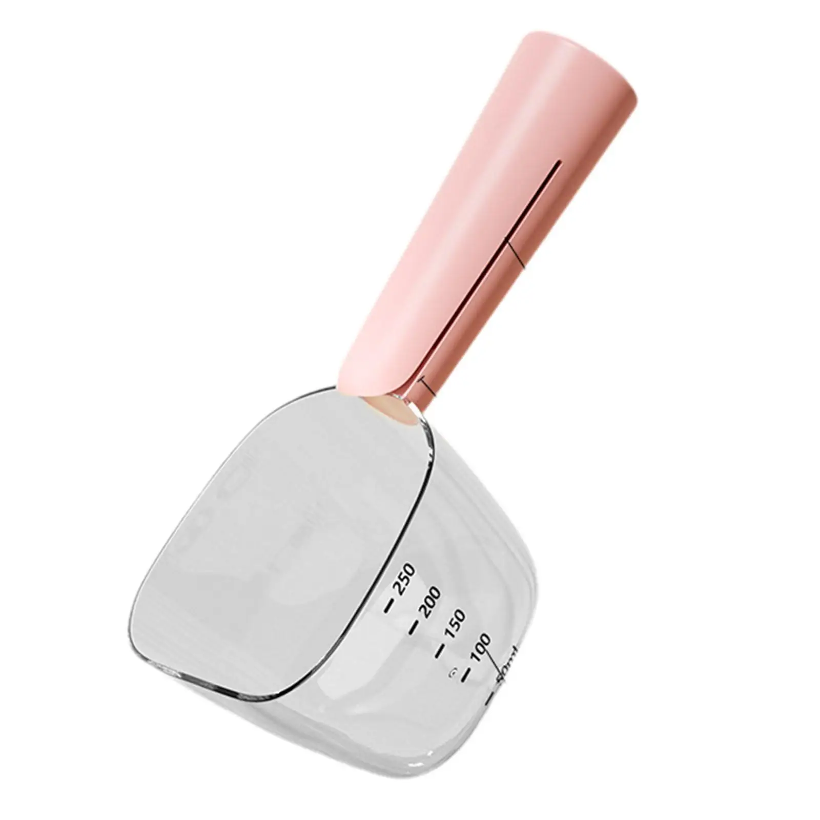 Pet Treat Scoop Tools Accessories Multi Use Cat Measuring Cup Dog Spoon with Bag Clip for Indoor Camping Outdoor Shop Travel